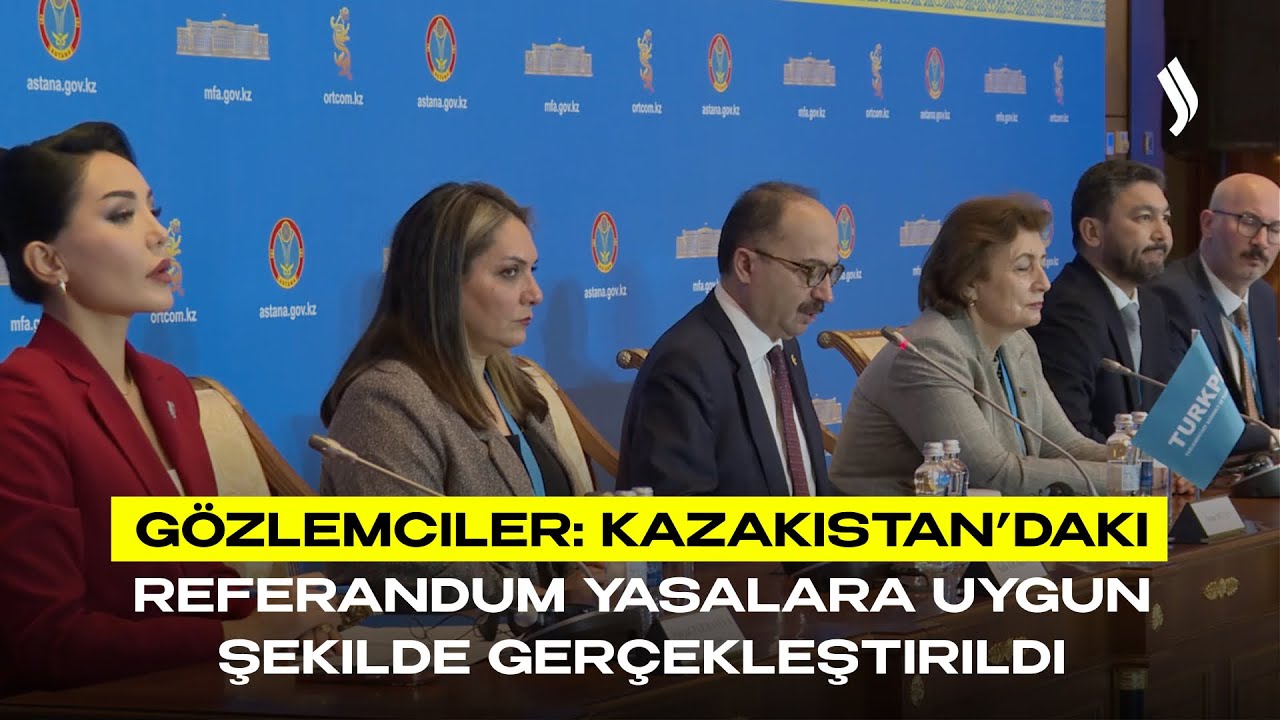 Gözlemciler: Kazakistan’daki referandum yasalara uygun şekilde gerçekleştirildi