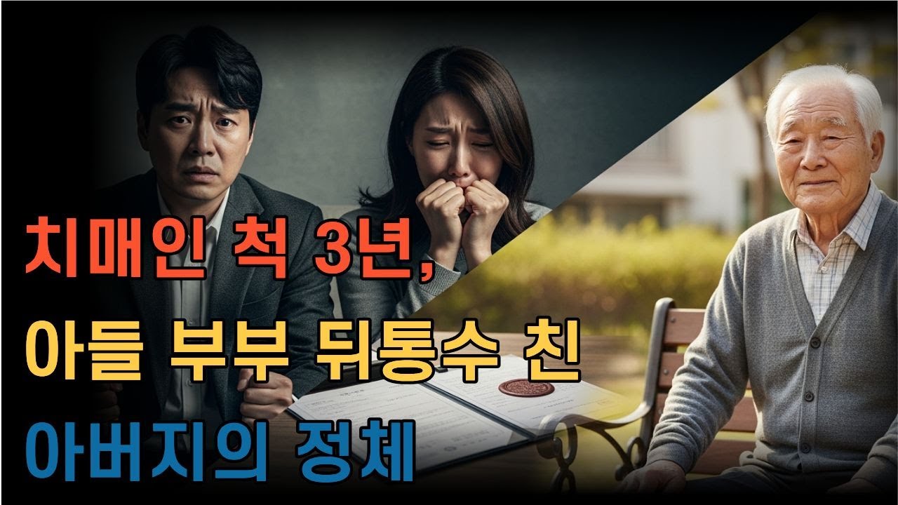 치매인 척 3년, 아들 부부 뒤통수 친 아버지의 정체