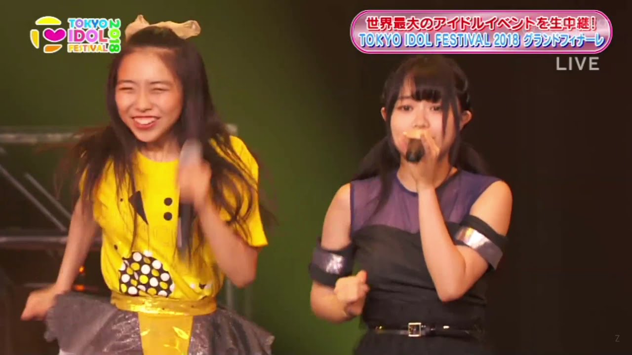 〖ONEPIXCEL〗TOKYO IDOL FESTIVAL 2018 MAIN STAGE DAY 3 蜂蜜火箭 & ONEPIXCEL - 走れ! (TIF180805)