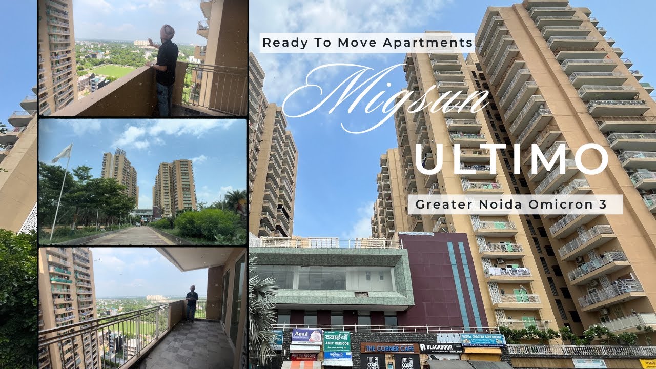 Migsun Ultimo Greater Noida 3 BHK Ready To Move Apartment Under 1 CR Depot Metro Call me 9818428778