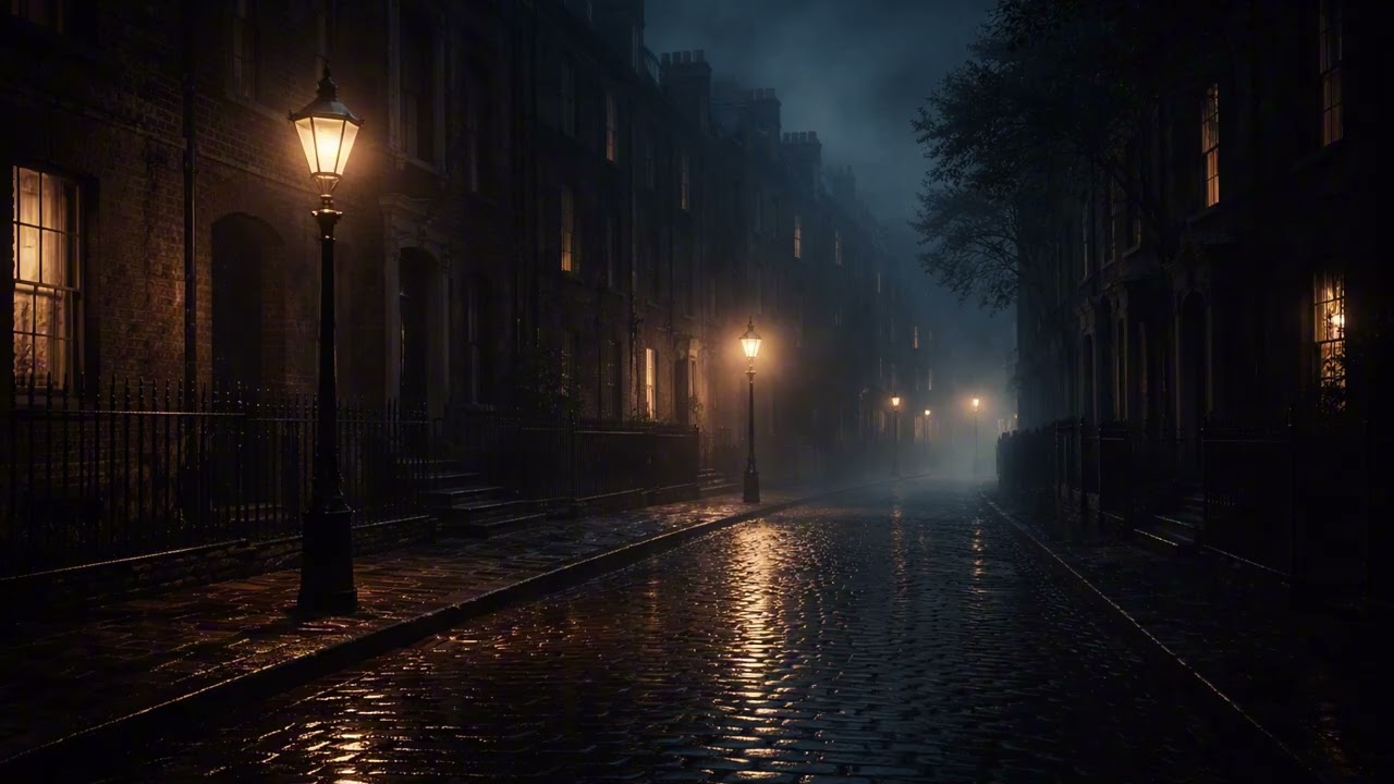 Victorian London Night Soundscape | Inspired by Great Expectations (1 Hour)
