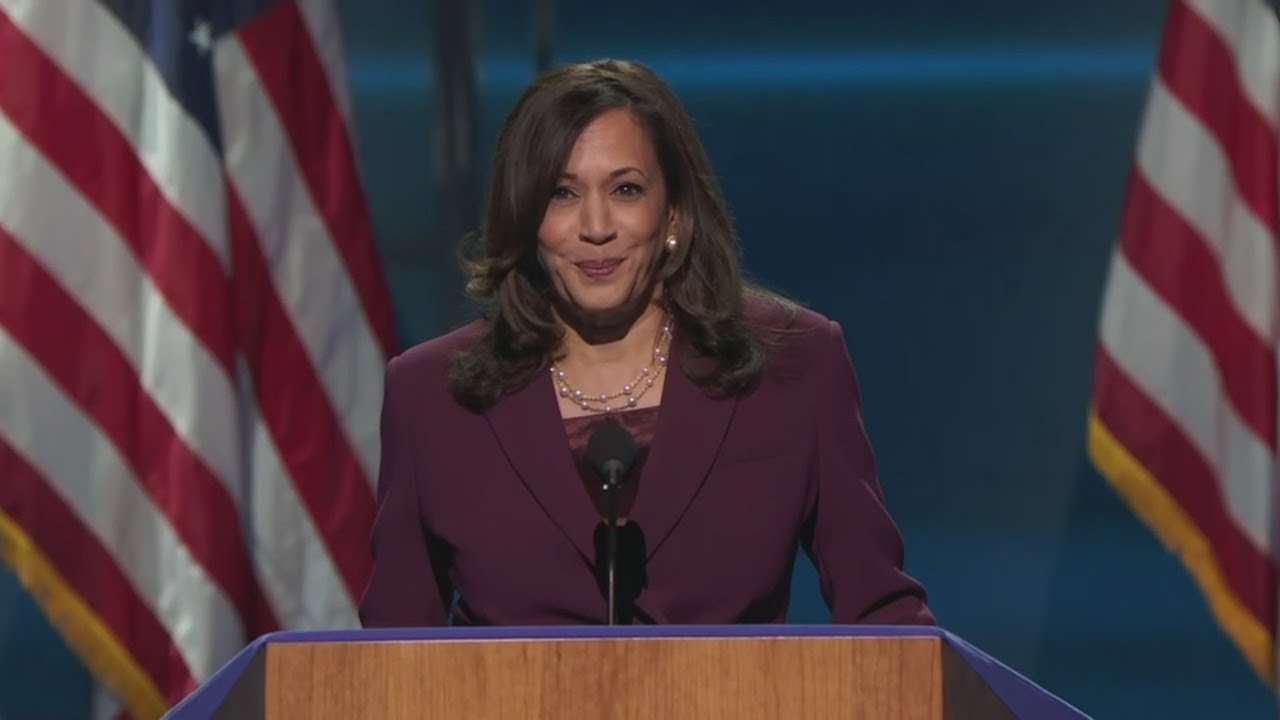 Kamala Harris Accepts Historic Democratic Vice Presidential Nomination