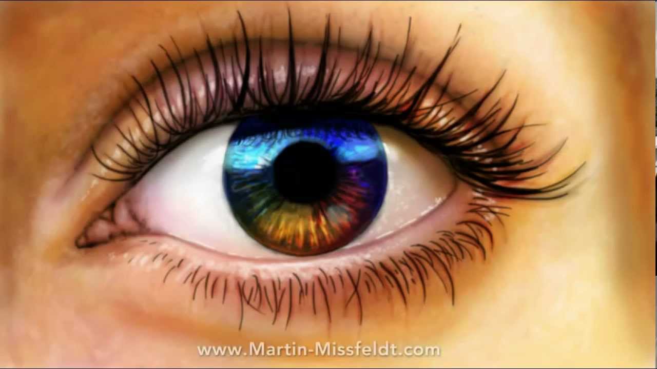 How to paint a realistic eye with Photoshop