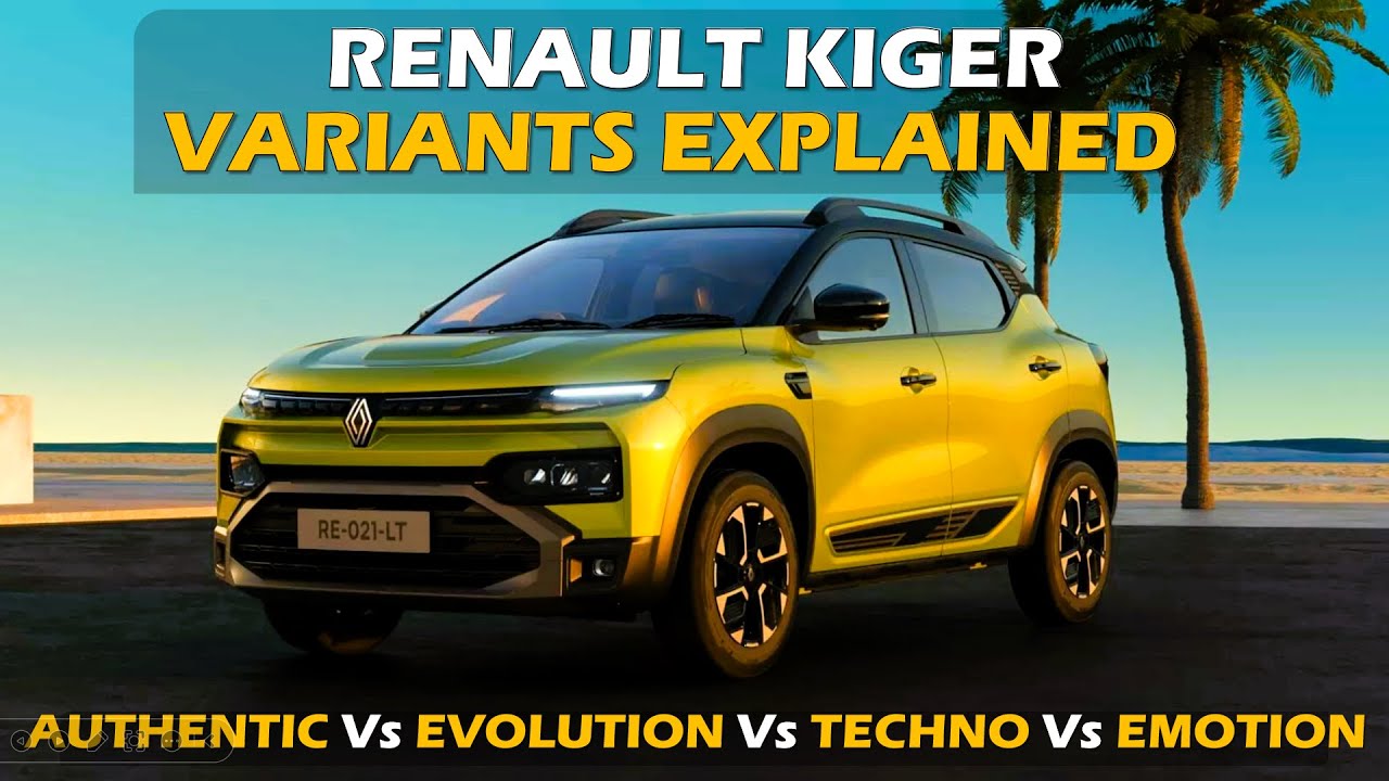 2025 Renault Kiger Facelift Variants Explained