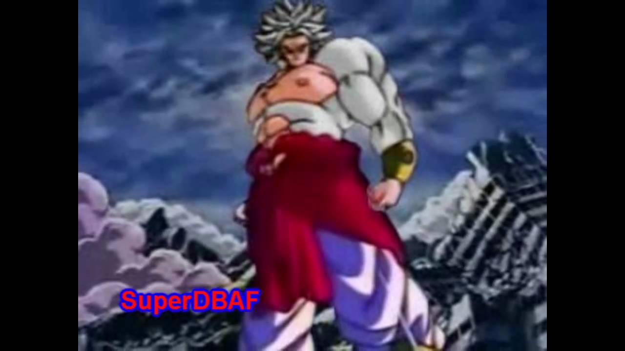 The LSSJ5 Broly Transformation 【720p HD】