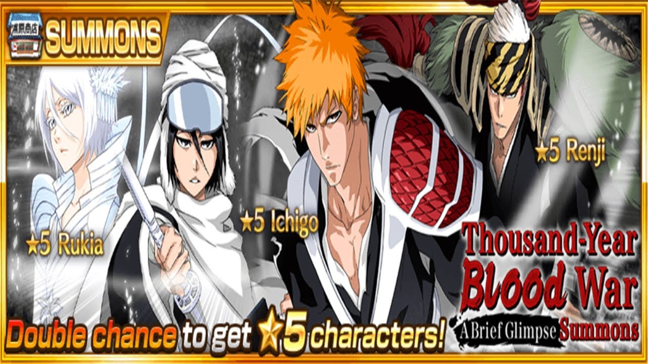 2000 ORB Thousand -Year Blood War A Brief Glimpse Summons Bleach Brave Souls