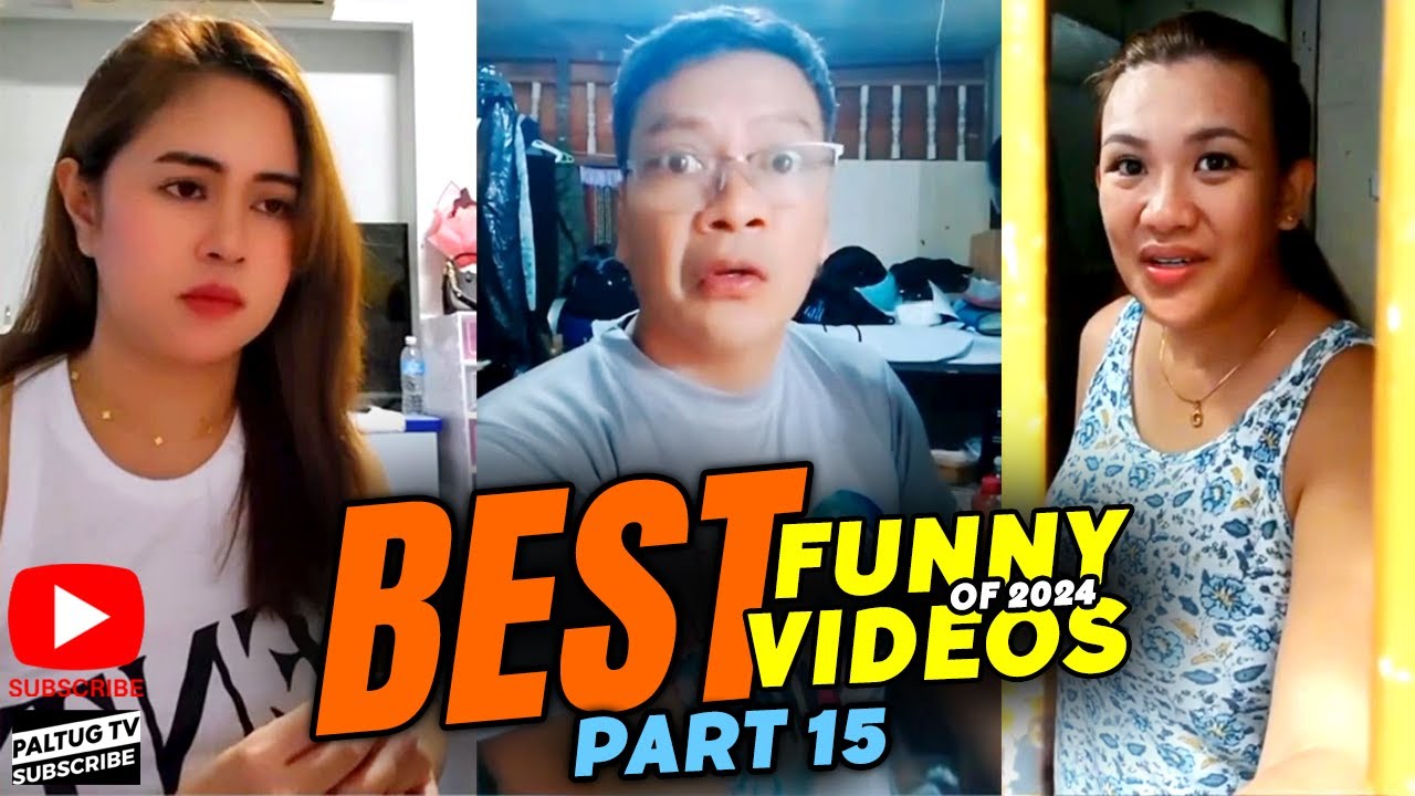 😂 Best Funny Videos of 2024 PART 15 try not to laugh | PALTUG TV (reaction video)