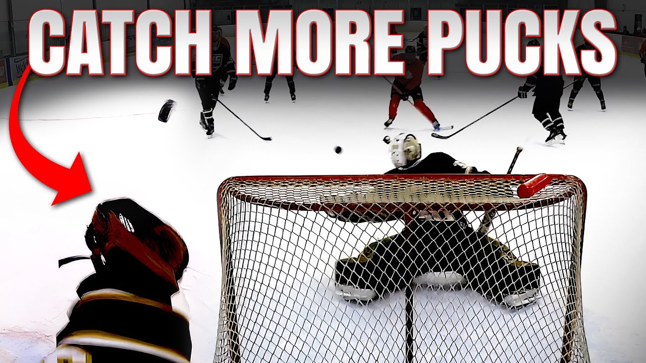 How to catch more pucks in the pocket of your glove | Hockey Goalie Tips Ep 2