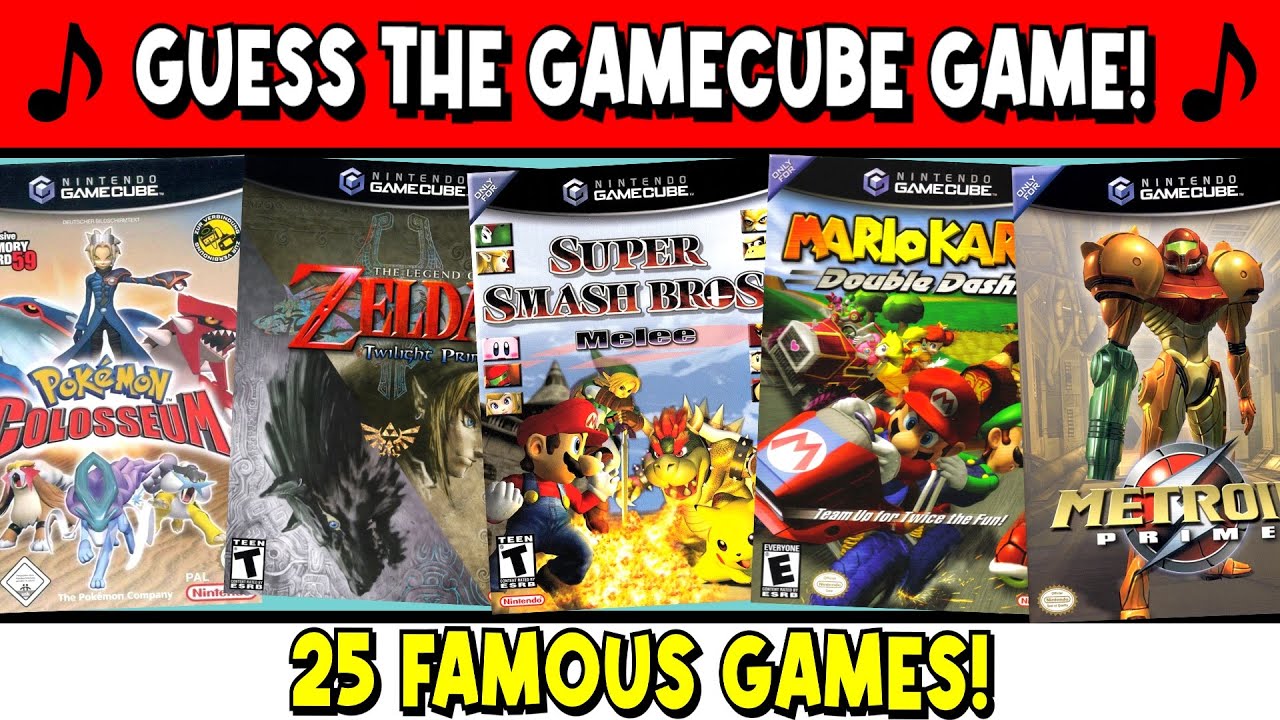 Guess Gamecube Games by the Music | Gamecube Quiz