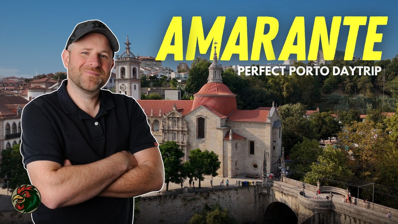 A PERFECT Day Trip from PORTO 🇵🇹 Exploring Beautiful Amarante!”