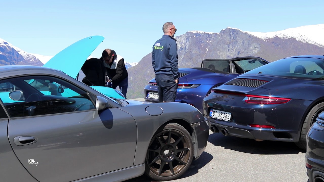 Porsche Experience i Lærdal med Htb Racing