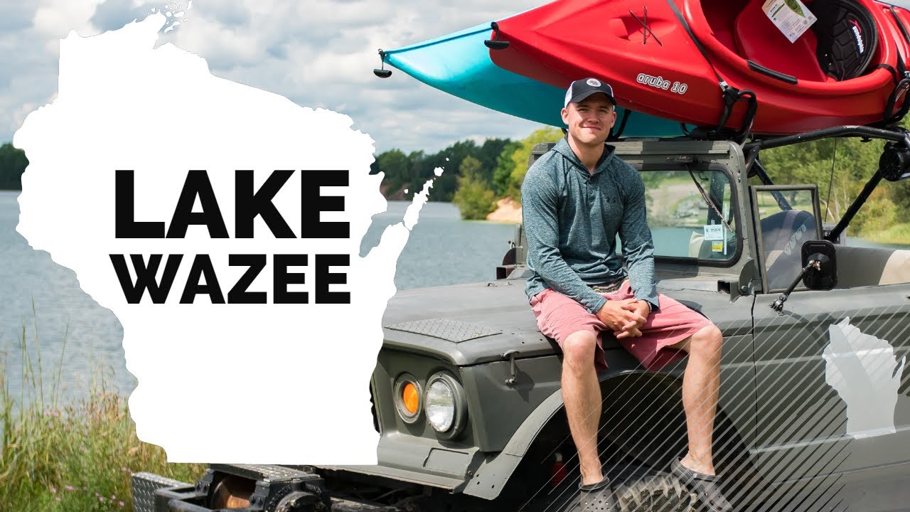 Exploring Lake Wazee in Black River Falls, Wisconsin