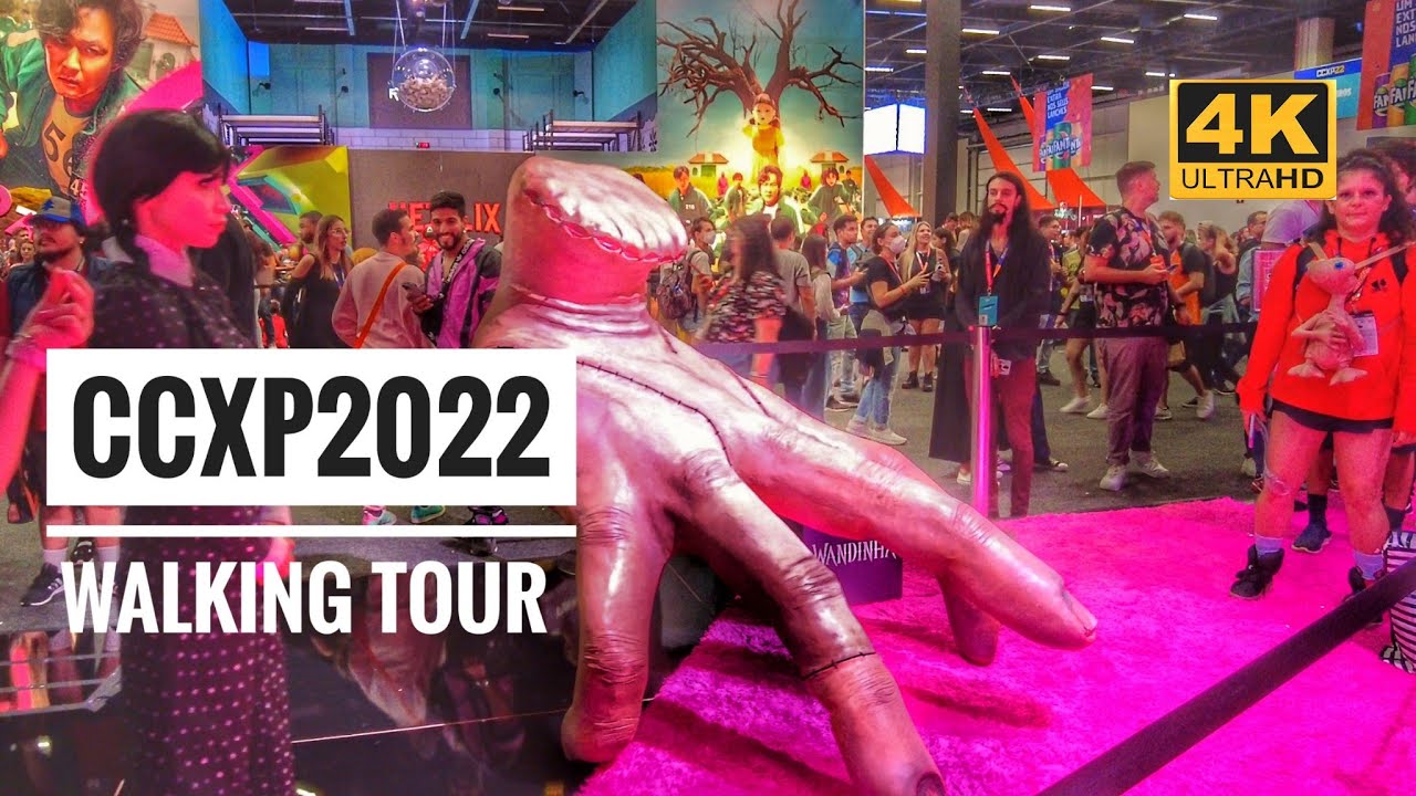 CCXP2022 Comic Con Experience São Paulo Tour | 4K Walk