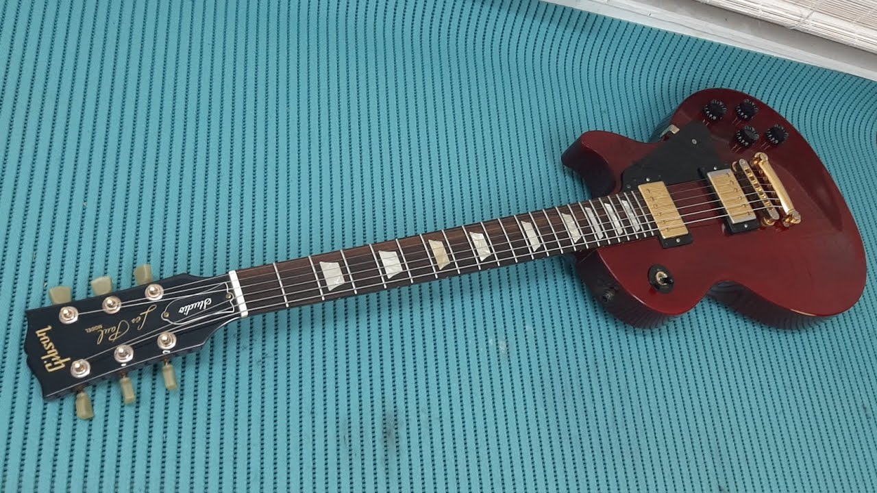 Gibson Les Paul Studio. Экранировка графитовым лаком.