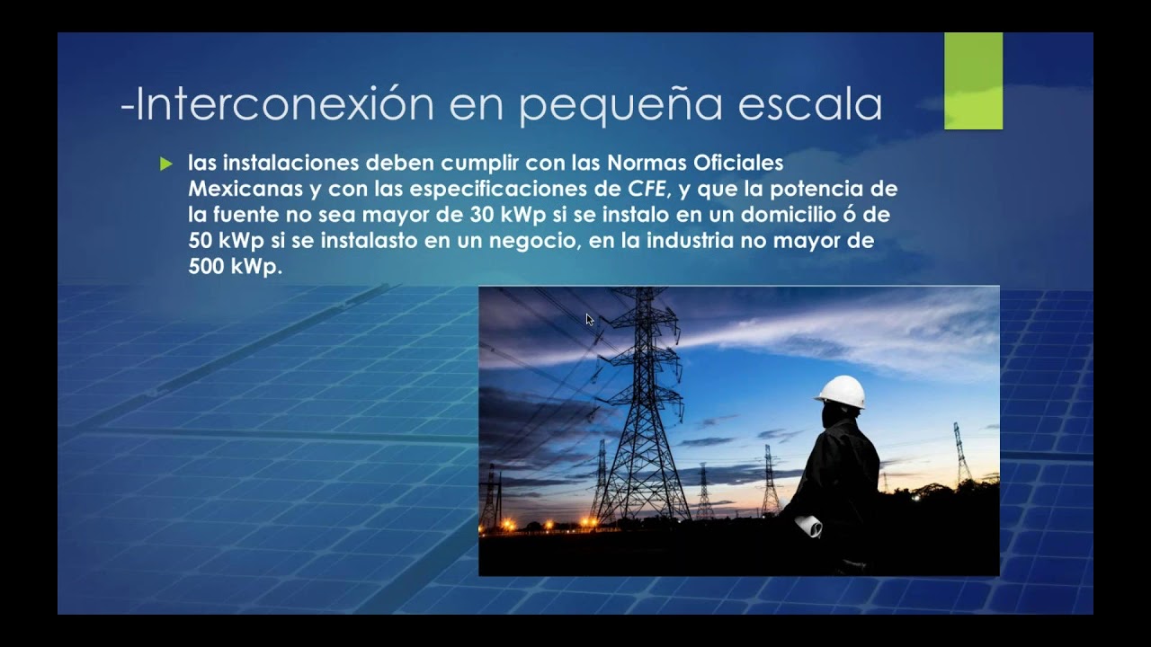 Tramites de interconexión con CFE para energia solar