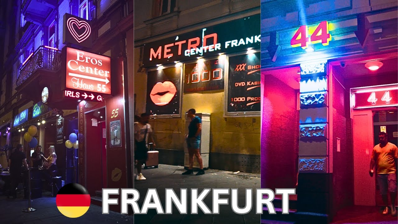 🇩🇪 FRANKFURT RED LIGHT DISTRICT 2023