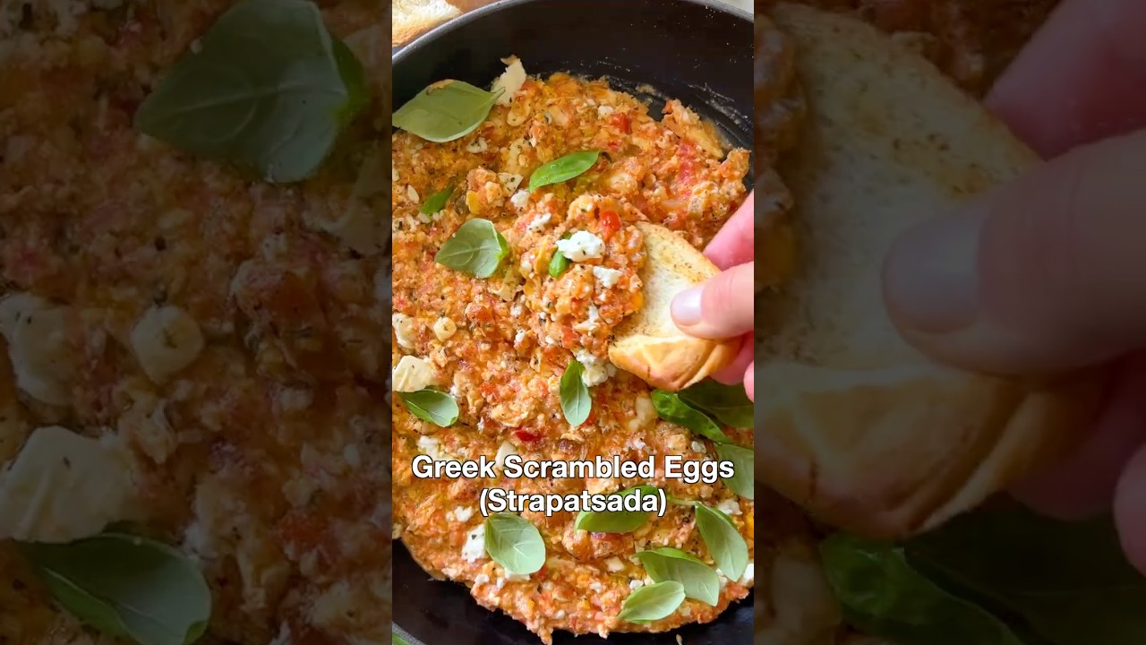 Strapatsada Greek Scrambled Eggs
