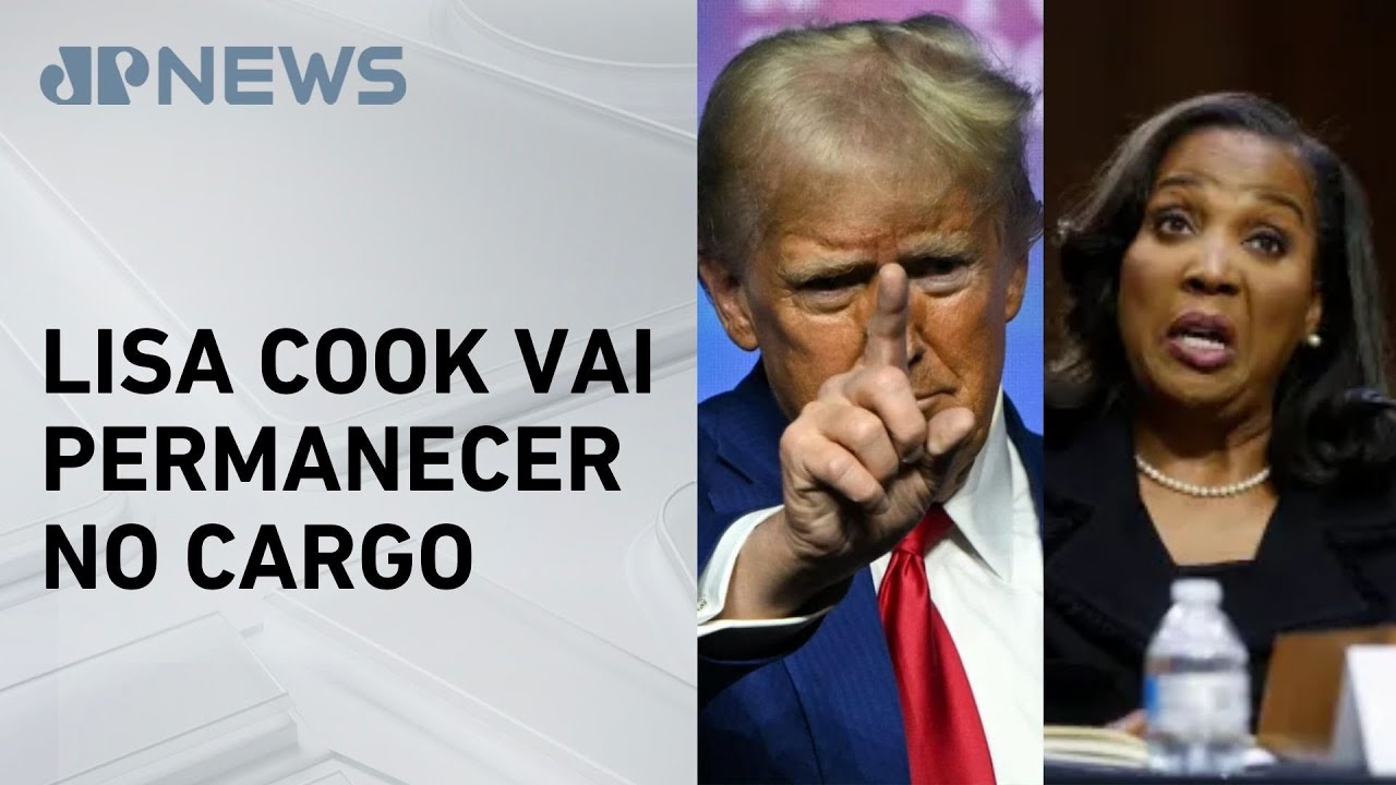 Justi&ccedil;a dos EUA pro&iacute;be Trump de demitir diretora do FED