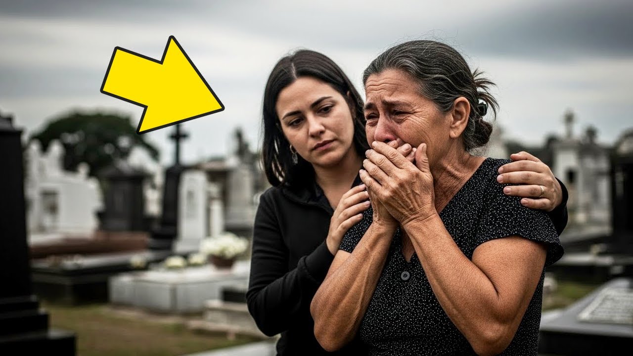 DEPOIS DE ENTERRAR A PRÓPRIA FILHA, O CELULAR TOCOU. “A SENHORA PRECISA VER ALGO”