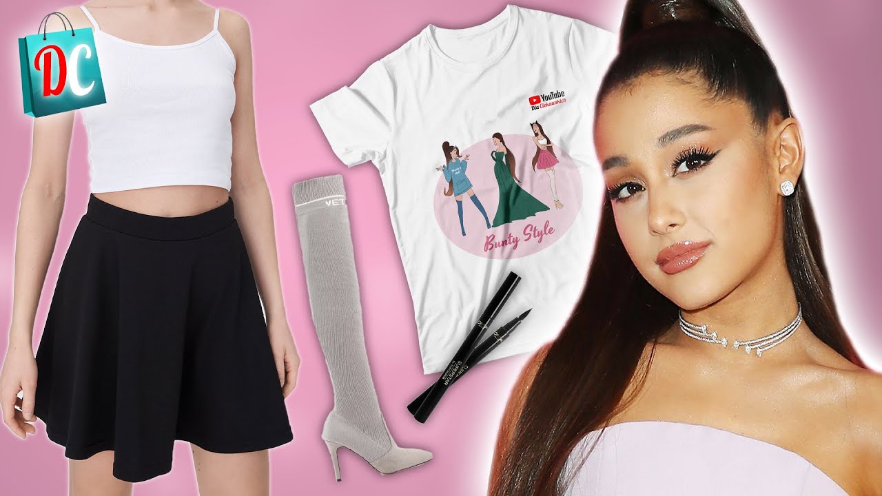 Ariana Grande - ubrania i kosmetyki w jej stylu + NIESPODZIANKA dla fanów
