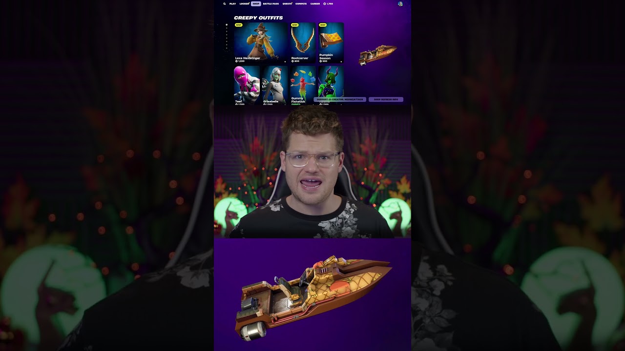 🎮 NEW #LexaHexbringer SKIN #Fortnitemares + MORE 🎮 #ITEMShop #FORTNITE !! 🎮