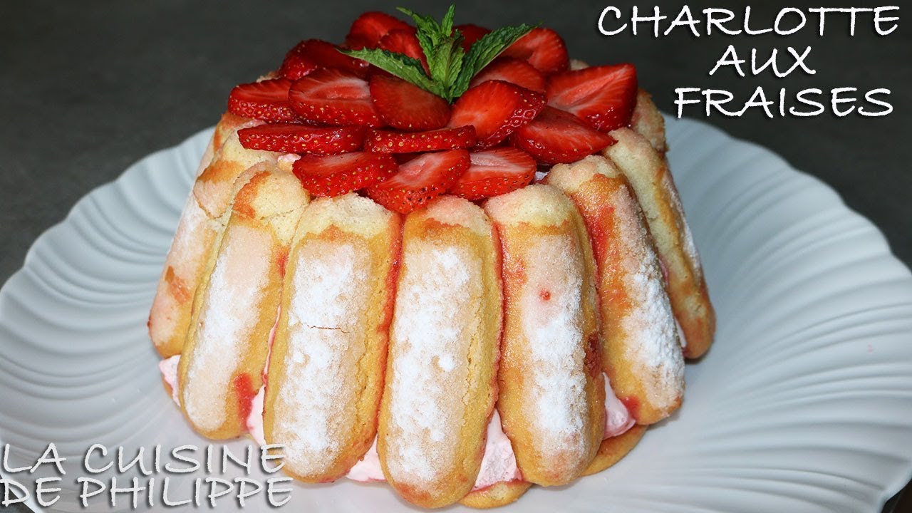 Charlotte aux fraises