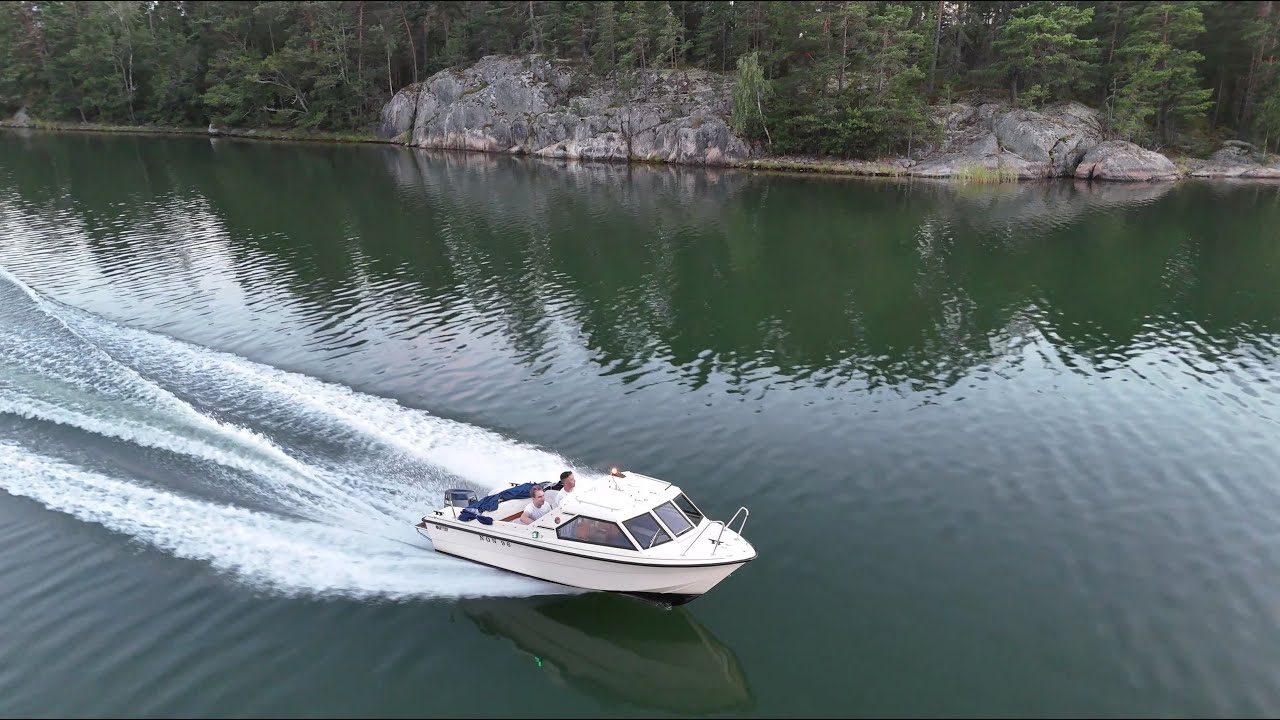 Uttern 520HT - 4K - DJI mini 4 Pro - Yamaha 70 hk 2 stroke - Swedish archipelago