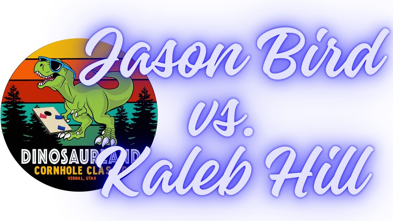 Cornhole Showdown at Dinosaurland | Jason Bird vs Kaleb Hill (Vernal, Utah) 
