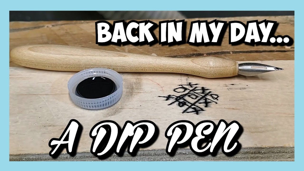 Making a DIP Pen - #woodturning