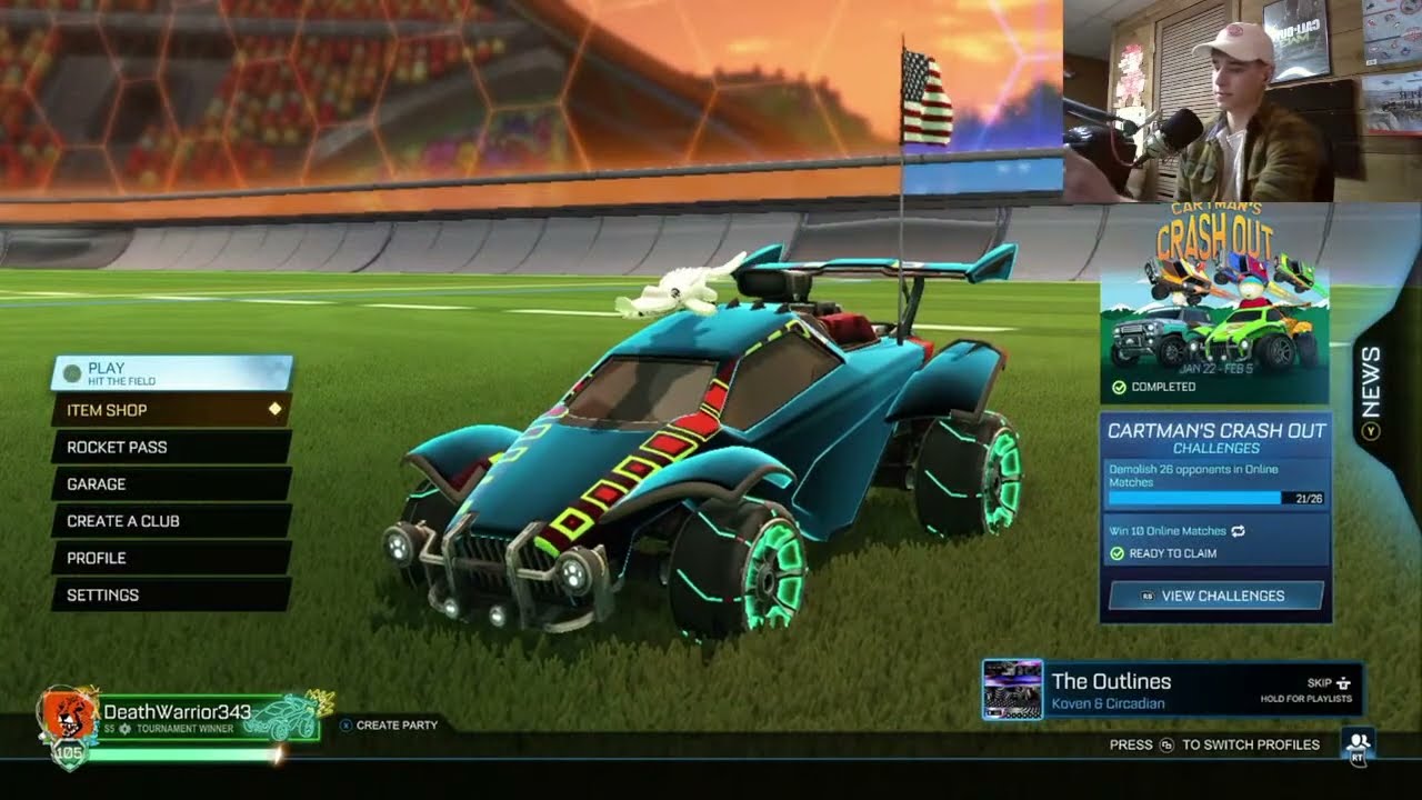 Rocket League GRINDING HARD! (pause)