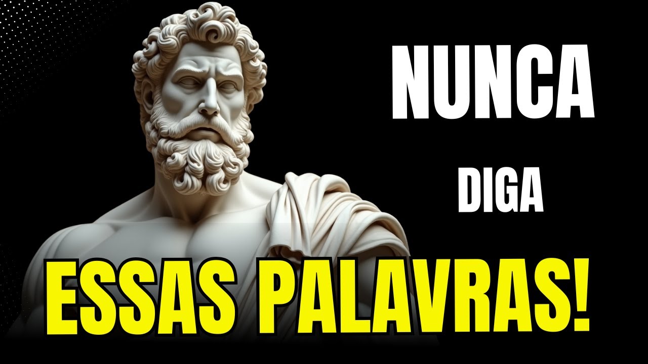🔴 LIVE 22H: SEJA Mais INTELIGENTE! 11 Frases para NUNCA DIZER! - Estoicismo