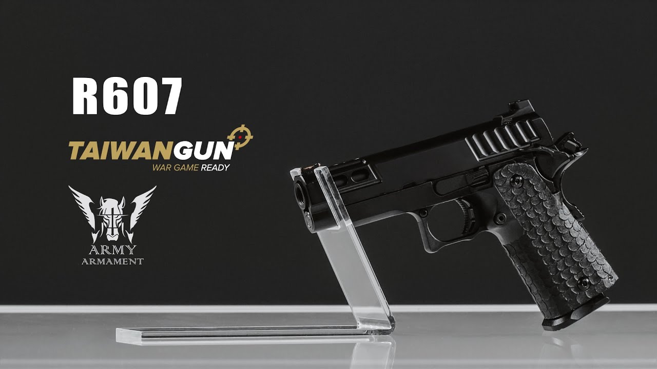 Army Armament R607 - Hi-Capa Style Airsoft Replica Presentation