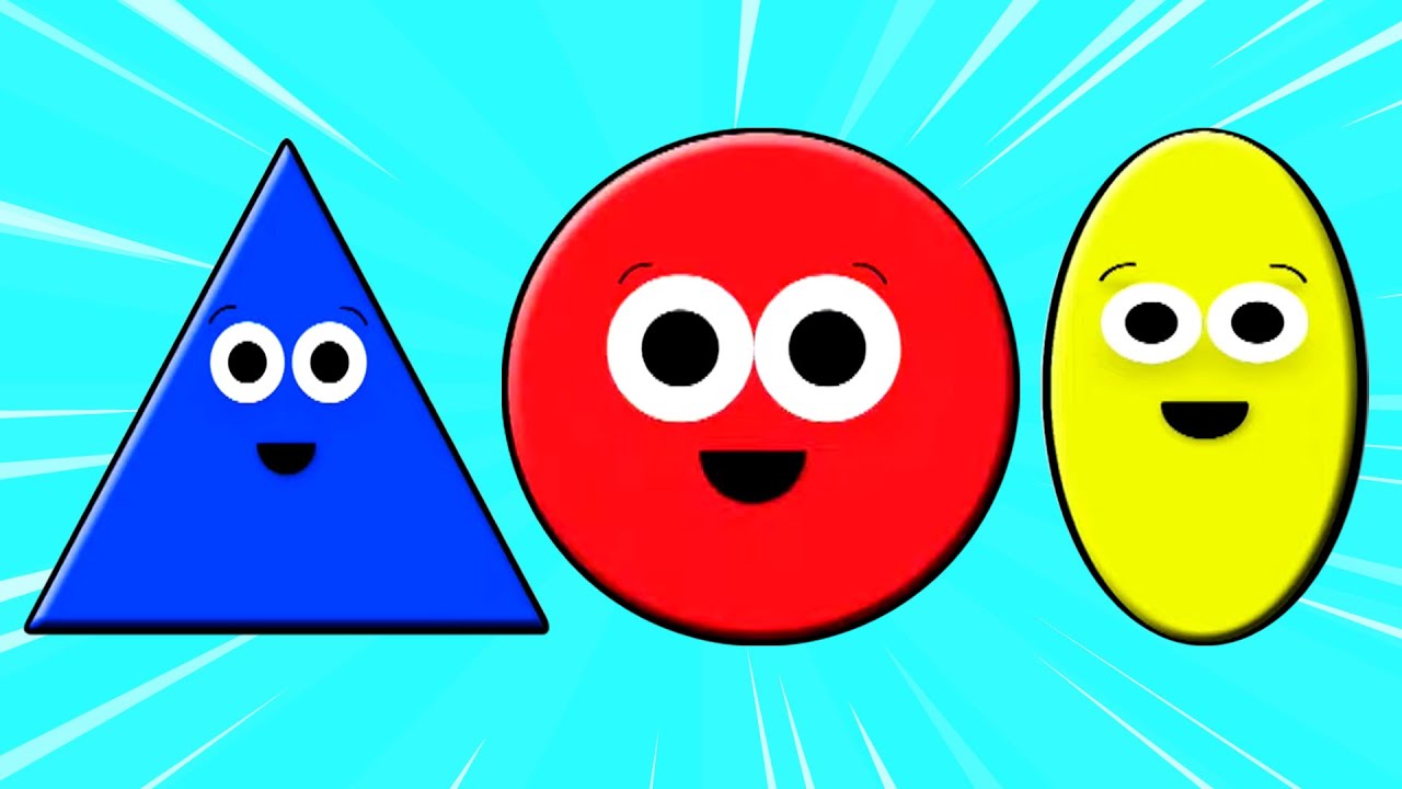 Shapes Song, Learning Video for Children by Incy Wincy Spider