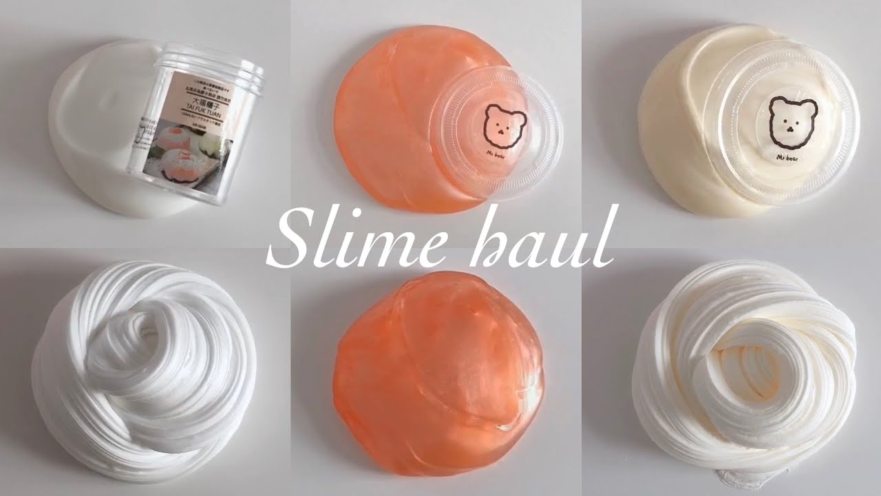 [SLIME HAUL] mr bear 網購 slime haul | 終於試到佢嘅膠😆💕
