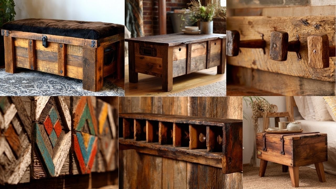 Rustic Woodworking Tools Turned into Timeless Home Decor