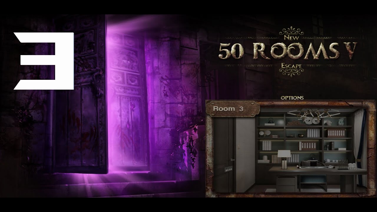 New 50 Rooms Escape V Level 3 Walkthrough