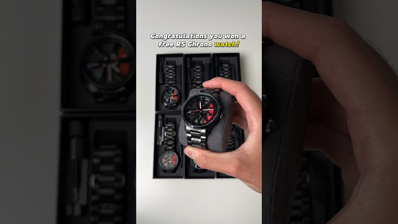Congratulations! You Won A Free Wheel Watch! 🤯