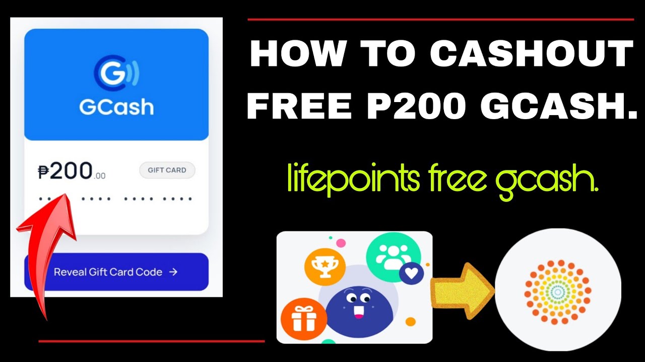 HOW TO REDEEM FREE P200 GCASH SA LIFEPOINTS APP.
