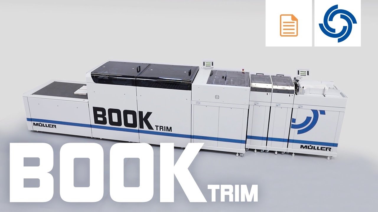M&uuml;ller BookTrim. Efficient Sheet Cut & Stack System