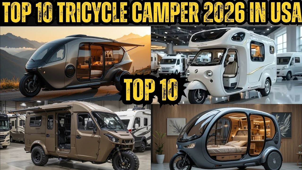 Top 10 Features of the Tricycle Camper 2026 That Will Blow Your Mind 🚲🔥