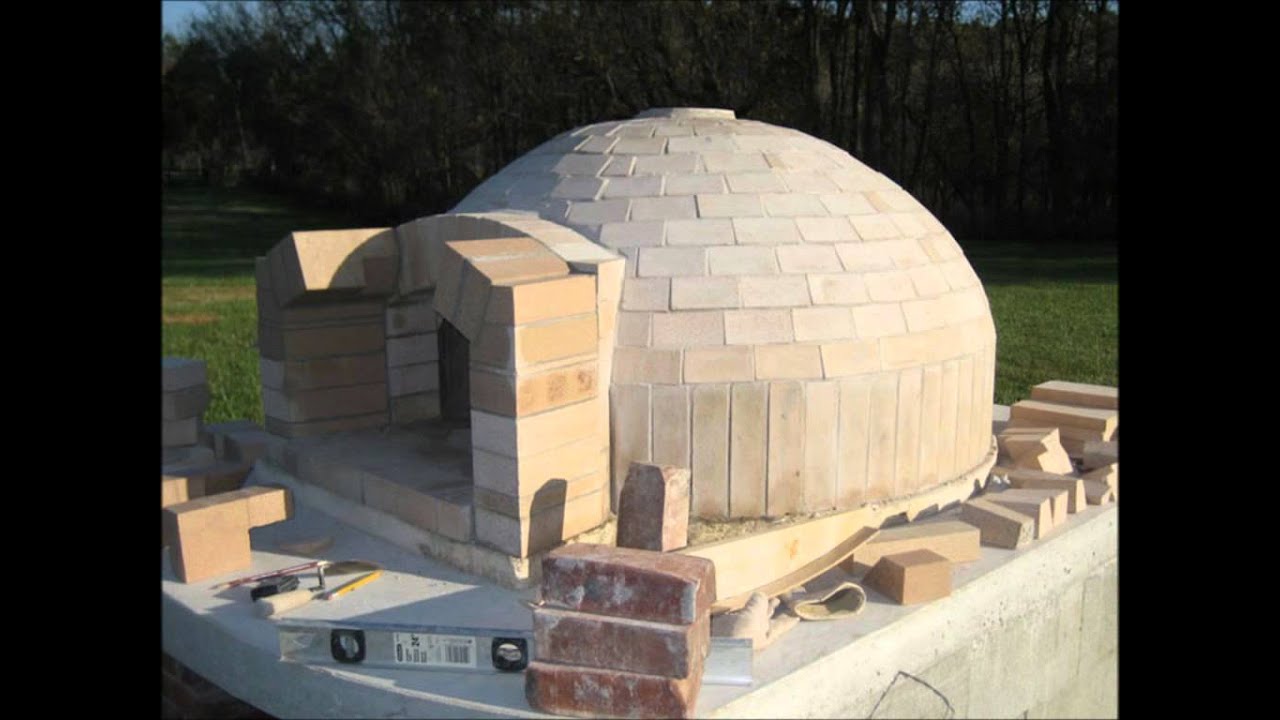 Pompeii Italian Brick Pizza Oven Construction