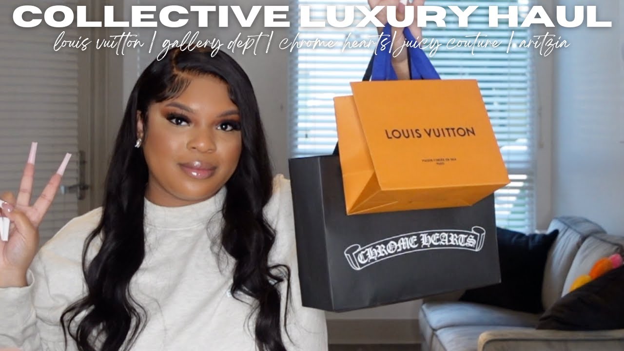 COLLECTIVE HAUL|  LOUIS VUITTON, CHROME HEARTS, GALLERY DEPT, ESSENTIALS + MORE