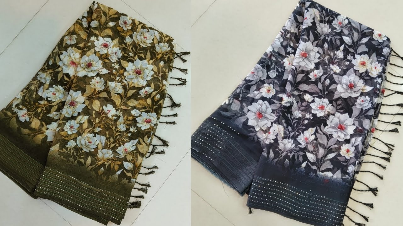 Sreeleela saree😍💕 #jobinaaricenterprises #georgette #sarees #sreeleelasaree #tamil