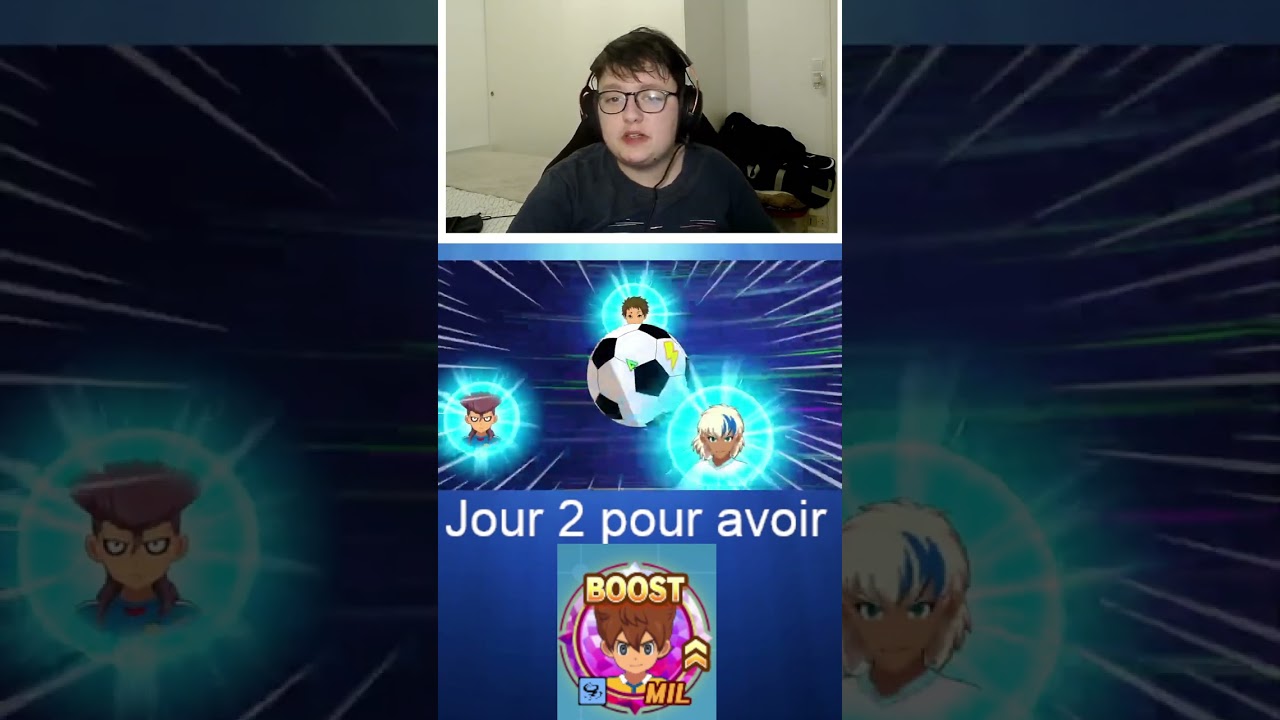 Jour 2 pour avoir Arion Sherwind en HEROS sur Inazuma Eleven Victory Road.