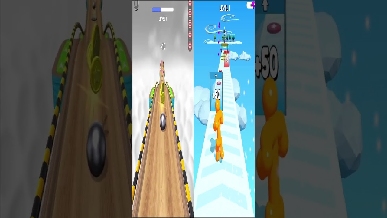 Going Balls vs Tall Man Run Speedrun All Levels Gameplay shorts