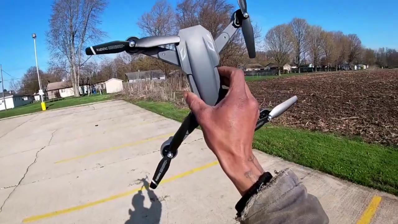 Supkiir Battle Shark 4k Foldable Drone (Visuo Battle Shark XS816) App Control Flight!!