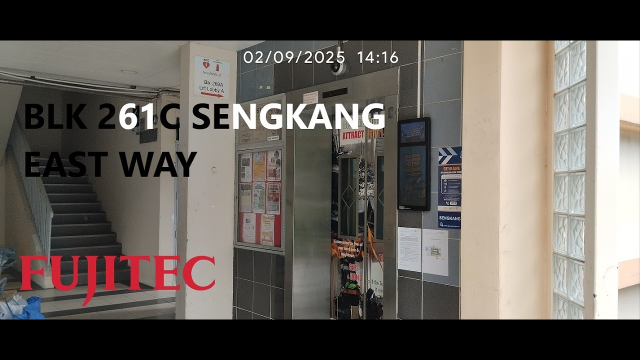 Blk 261C Sengkang - Fujitec lifts