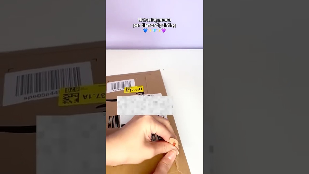 Unboxing haul for diamond painting 💎#unboxing #haul #asmr #diamondpainting