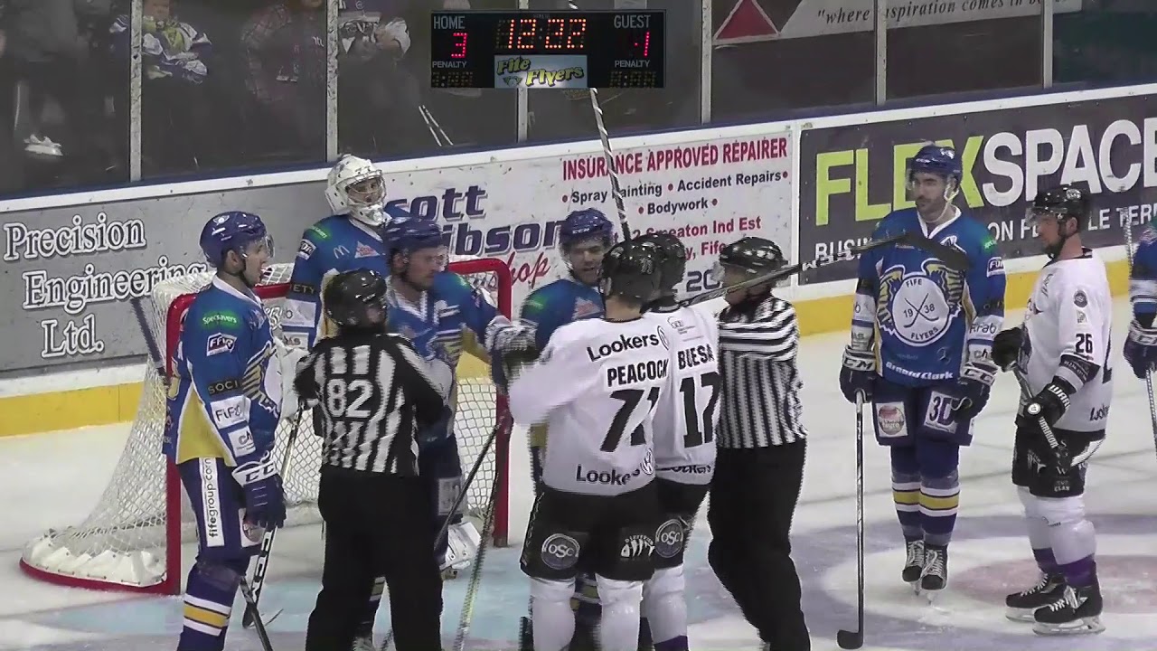 Fife Flyers vs Braehead Clan, 22 October 2017 - Highlights.