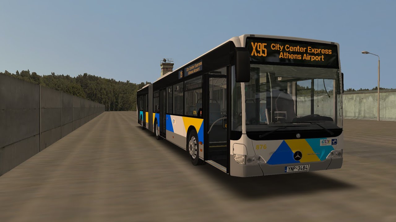 OMSI 2 GR | Athens repaint pack | Athens OSY (876-YNP3484)